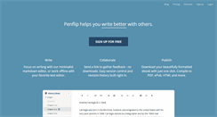 Desktop Screenshot of penflip.com